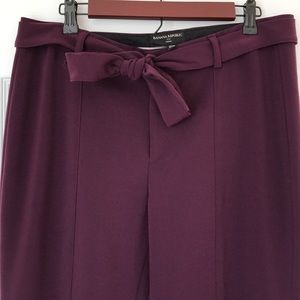 NWOT Banana Republic Logan Fit Tie Waist Trousers